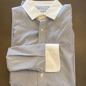 Lacoste classic pin stripe dress shirt